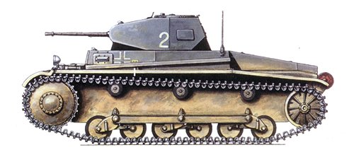 Pz.Kpfw.II Ausf. b, 2.Company, Pz.Rgt.5, 3.Panzer Division Pz.Kpfw.II Ausf. b