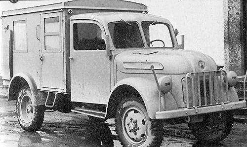 Steyr 1500A Kfz.31. Cabin type is different. Steyr 1500A Kfz.31
