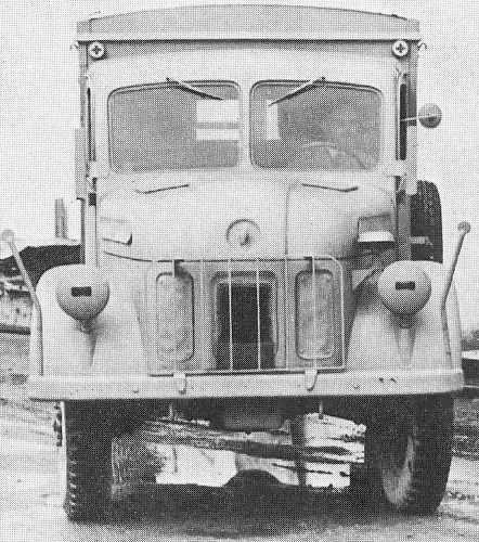 Steyr 1500A Kfz.31. Front view.