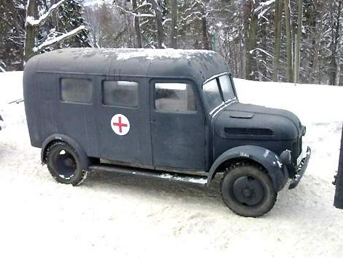 Steyr Type 1500A, OMNIBUS Ambulance