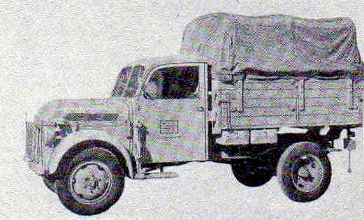 Steyr 2000A mid-war cargo truck