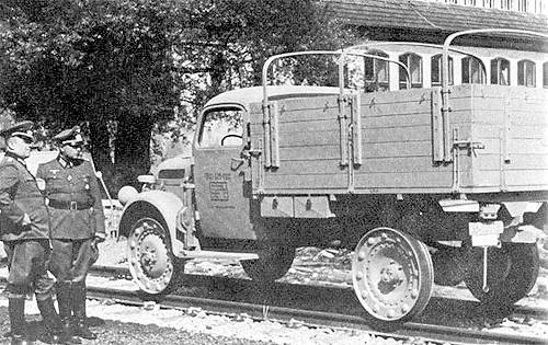 Steyr 2000A mid-war cargo truck