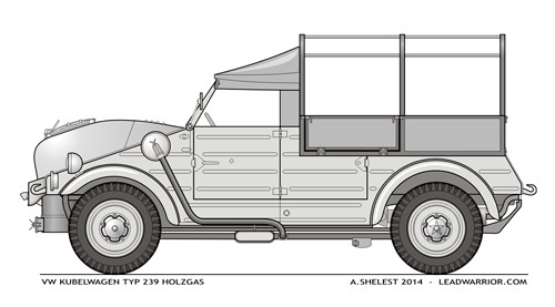 VW Kubelwagen Type 239 LKW