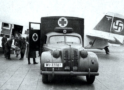 Opel Admiral Ambulance