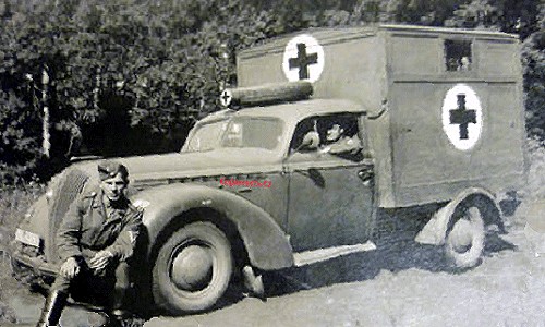 Opel Admiral Ambulance