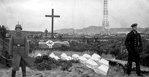 German WWII-time funeral