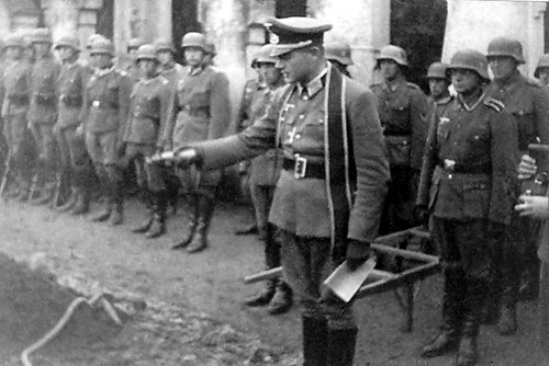 German WWII-time funeral