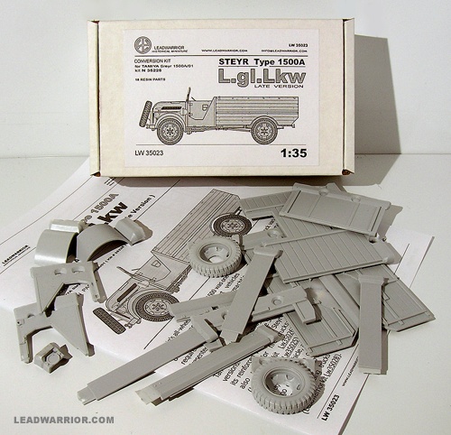 VW Schwimmwagen Sondertyp 129, 1/35 Leadwarrior Model Kit