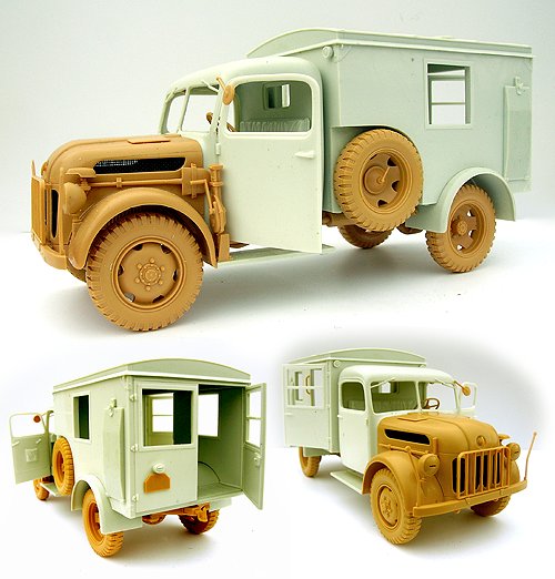 VW Schwimmwagen Sondertyp 129, 1/35 Leadwarrior Model Kit