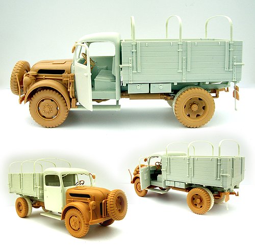 VW Schwimmwagen Sondertyp 129, 1/35 Leadwarrior Model Kit