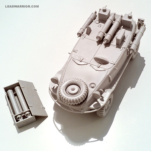 VW Schwimmwagen Sondertyp 129, 1/35 Leadwarrior Model Kit