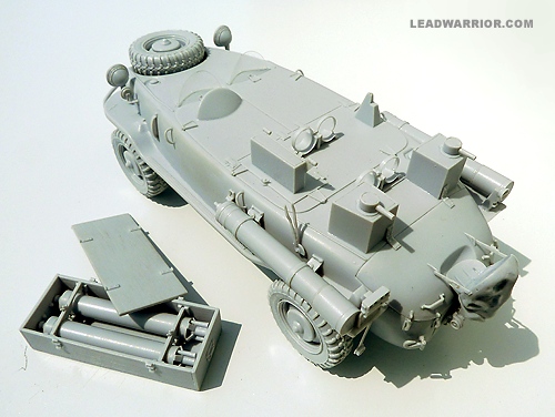 VW Schwimmwagen Sondertyp 129, 1/35 Leadwarrior Model Kit